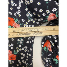 Load image into Gallery viewer, The Pyramid Collection Duster Womens Large Ruched Ruffle Bloomcore Open Frnt 53"
