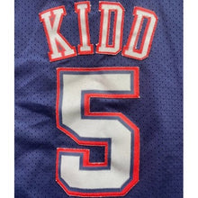 Load image into Gallery viewer, New Jersey Nets Jersey Mens Medium Jason Kidd #5 NBA Basketball Throwback
