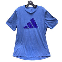 Load image into Gallery viewer, Adidas Shirt Mens Large Free Lift Logo Heathered Aeroready Primegreen Athletic
