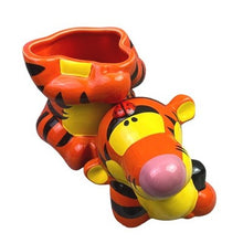 Load image into Gallery viewer, Disney Whinnie The Pooh Tigger Cookie Jar TreasuryCraft ZAK Ceramic Decor NIB
