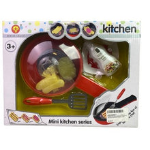 Load image into Gallery viewer, Pretend Play Kitchen Cooking Playset Frying Pan Utensils Sensory Educational Toy
