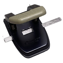 Load image into Gallery viewer, Corporate Express Two Hole Punch Heavy Duty Adjustable Paper Punch Black
