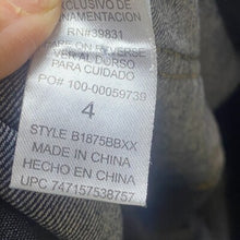 Load image into Gallery viewer, Democracy Jeans Womens 4 Dark Wash Stretchy Comfort Pockets Workwear Denim Lady
