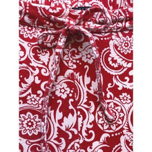 Load image into Gallery viewer, Talbots Pants Womens 3XL Red Paisley AOP Cropped Mature Costal Beachy
