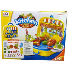 Load image into Gallery viewer, Little Chef Playset Educational Pretend Play Sensory Carry Case 26 PCS New
