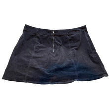 Load image into Gallery viewer, Torrid Skirts Womens 26 Black Corduroy Skirt A-Line Mini Grunge Edgy Punk
