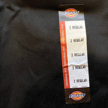 Load image into Gallery viewer, Dickies Pants Womens 2 Workwear Midrise Straight Leg Office Black NWT
