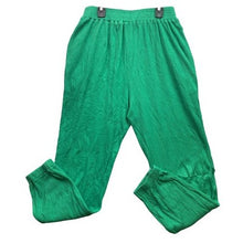 Load image into Gallery viewer, Fashion Nova Pants Womens 1XL Green Corduroy Pull On Stretchy Pockets Preppy
