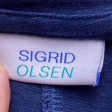 Load image into Gallery viewer, Sigrid Olsen Shirt Womens Small Blue Model Business Office Mature Professional
