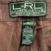 Load image into Gallery viewer, Lauren Ralph Lauren Pants Womens 14 Capri Preppy Academia Career Everyday
