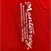 Load image into Gallery viewer, Cinco De Mayo Shirt Mens Medium Red Iguana Beer Party Spell Out Advertising
