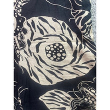 Load image into Gallery viewer, Christian Siriano Pants Womens Extra Large Black Floral Bloomcore Wide Leg Boho
