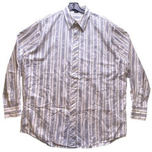 Load image into Gallery viewer, Southpole Shirt Mens Extra Large Button Down Striped Floral AOP Academia Y2K
