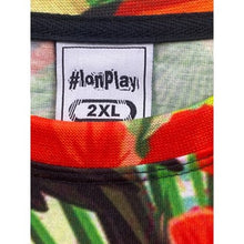 Load image into Gallery viewer, #ionplay Shirt Womens 2XL Toucan Floral Rainbow Festival Hip Hop Streetwear
