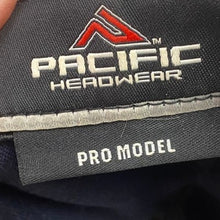 Load image into Gallery viewer, Baseball 360 Hat Adult Med-XL Pacific Headwear Pro Model Cap Wool Blend Spellout
