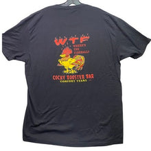 Load image into Gallery viewer, Cocky Rooster Bar Shirt Mens 2XL Fireball Promo Spell Out Everyday Streetwear
