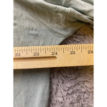 Load image into Gallery viewer, Silence Noise Shirt Womens Medium Drop Shoulder Oversized Flowy Sage Green
