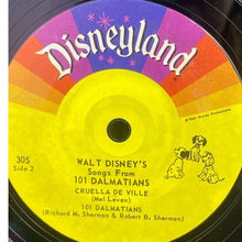 Load image into Gallery viewer, 1965 101 Dalmatians Disneyland Record and Book 305 Vinyl 33 1/3 RPM
