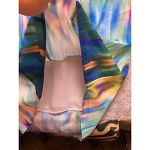 Load image into Gallery viewer, Charlie Jade Sundress Womens Large Sleeveless Summer Racer Back Rainbow Tie Dye
