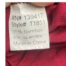 Load image into Gallery viewer, Piko Shirt Womens Medium Bamboo Oversized Dolman Mature Office Career Preppy
