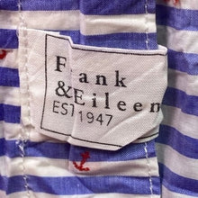 Load image into Gallery viewer, Frank &amp; Eileen Shirt Womens Small Nautical AOP Preppy Academia Beachy Coastal
