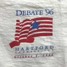 Load image into Gallery viewer, Vtg 1996 Debate Shirt Mens Extra Large Clinton Dole Presidential Single Stitch
