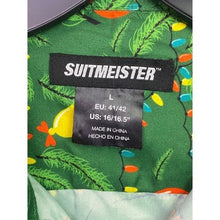 Load image into Gallery viewer, Suitmeister Shirt Mens Large Ugly Christmas Festival AOP Office Streetwear
