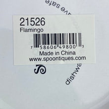 Load image into Gallery viewer, Flamingo Mug Coffee Cup Speckled Enamel Over Metal NIB
