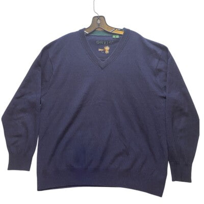 Orvis Sweater Adult Extra Large Merino Wool Fly Fishing Embroidered Pullover Men
