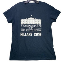 Load image into Gallery viewer, Hillary Clinton Shirt Womens Large Campaign Political AOP Streetwear Everyday
