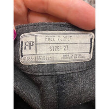 Load image into Gallery viewer, Free People Pants Womens Size 27 Skinny Stretch Charcoal Gray Athleisure
