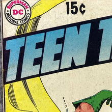 Load image into Gallery viewer, 1970 Teen Titans DC Comic Book #28 15 Cent Cover Advertising
