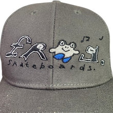 Load image into Gallery viewer, Frog Skateboards Hat Baseball Cap Embroidered Spell Out Adjustable
