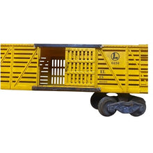 Load image into Gallery viewer, Four Vintage Lionel Train Cars Coal Tender Stock Car Caboose USA Collectible Toy
