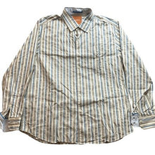 Load image into Gallery viewer, Tommy Bahama Shirt Mens Extra Large Striped Preppy Academia Career Everyday
