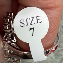 Load image into Gallery viewer, Blue Crystal Marquise Teardrop Ring Earrings Necklace Set Gift Box Cocktail
