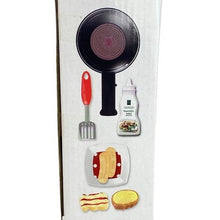 Load image into Gallery viewer, Pretend Play Kitchen Cooking Set Educational Sensory Toy Pan Food
