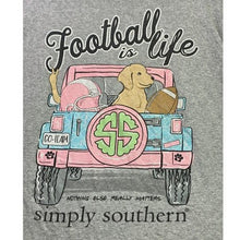 Load image into Gallery viewer, Simply Southern Shirt Womens 2XL Football Country Grunge Everyday Streetwear
