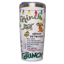 Load image into Gallery viewer, The Grinch Tumbler 20oz Stainless Steel Insulated Travel Mug Cup Lid NEW
