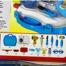 Load image into Gallery viewer, Pretend Doctor Case Playset Medical 18 Piece Toy Interactive Sensory Ages 3+
