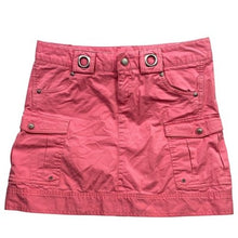 Load image into Gallery viewer, Athleta Skirt Womens Large Cargo Mini Organic Cotton Preppy Academia Streetwear
