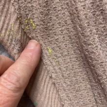 Load image into Gallery viewer, Free People Shirt Womens Extra Small Neutral Waffle Knit Oversized Baggy
