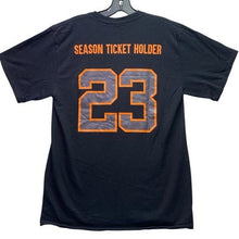 Load image into Gallery viewer, Fayetteville Marksmen Shirt Mens Medium Spell Out Hockey Logo Athleisure AOP
