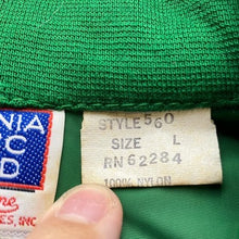 Load image into Gallery viewer, Vintage CAL Jacket Mens Large Green Windbreaker Full Zip Kelly Green Athletic
