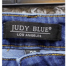 Load image into Gallery viewer, Judy Blue Jeans Womens 32 Extra Large Distressed Straight Denim Comfort Stretch
