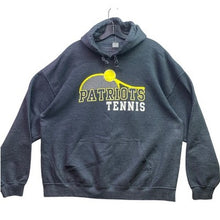 Load image into Gallery viewer, Patriots Tennis Hoodie Mens Extra Large Spell Out AOP Athleisure Everyday
