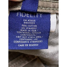 Load image into Gallery viewer, Fidelity Pants Mens Size 33x30 Corduroy Straight Leg Preppy Everyday Light Brown
