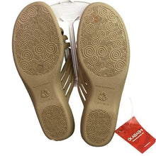 Load image into Gallery viewer, OKABASHI Sandals Womens L (9.5-10.5) Beachy Summer Coastal Weave
