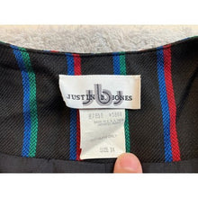 Load image into Gallery viewer, Vintage Justin B Jones Blazer Striped Mature Office Career Beachy Festival
