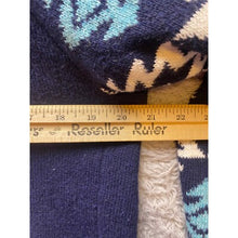 Load image into Gallery viewer, Pendleton Sweater Womens Medium Wool Blend Cardigan Hooded Navajo Aztec Tribal
